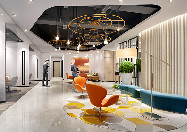 汇桔网办公室装修设计工程2期