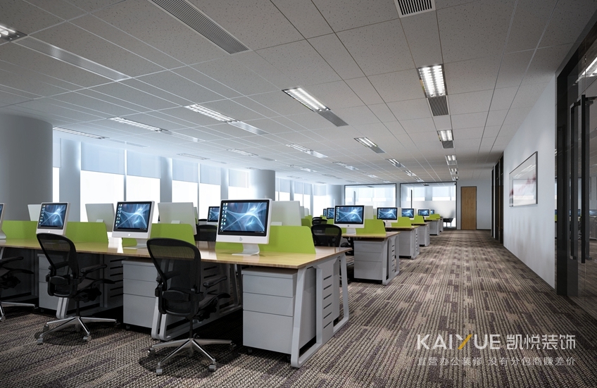 办公空间设计效果图