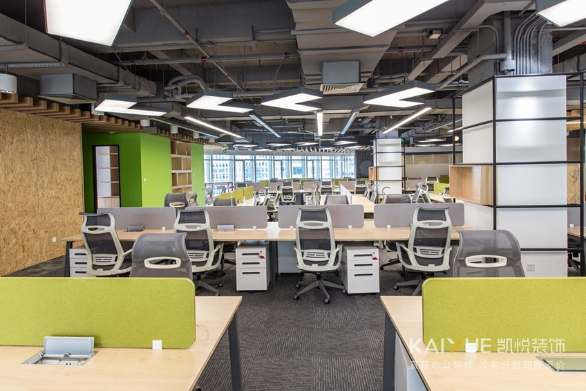办公室装修实景图片