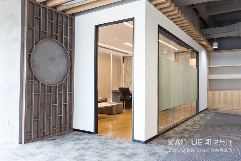 办公室装修实景图片