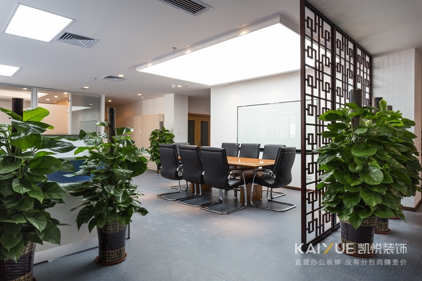 办公楼装修实景图