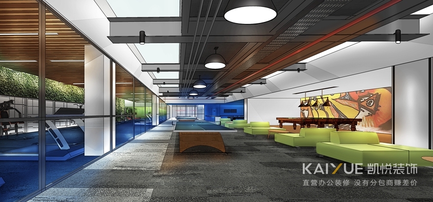 办公室装修效果图