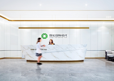 雪松国际信托办公室装修设计