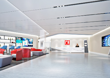 广交物流冠怡大厦办公室装修设计