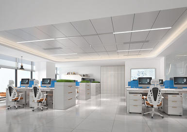拓普合成技术办公装修设计工程