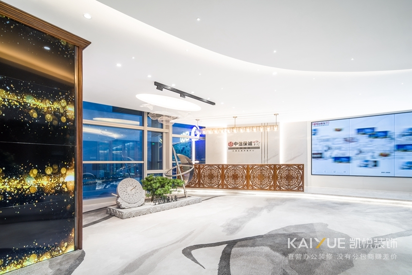 办公室装修实景图