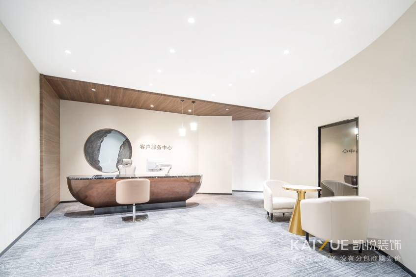 办公室设计装修实景图