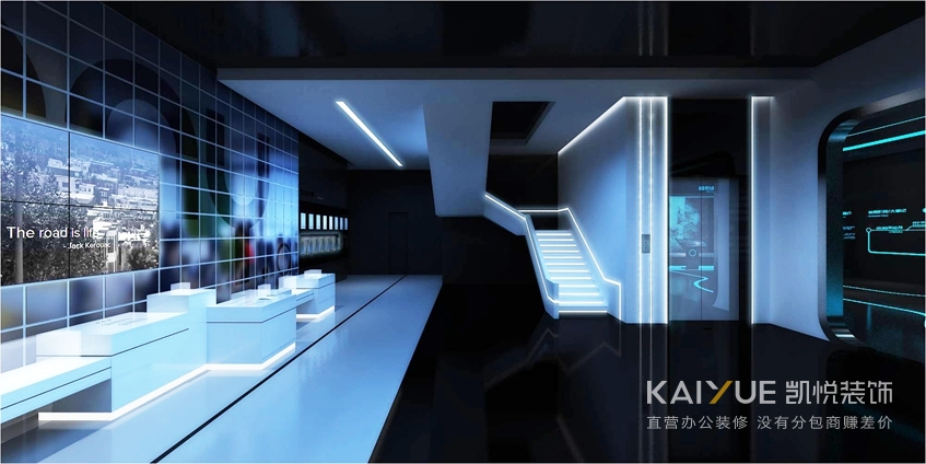 小马智行展厅装修设计