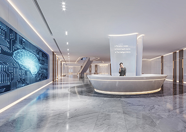 香雪制药大健康中心室内设计装修