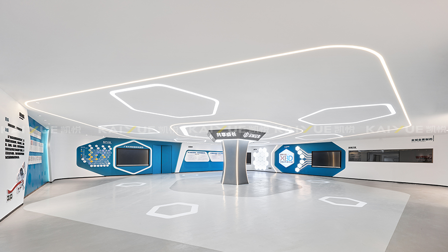 展厅装修完工效果