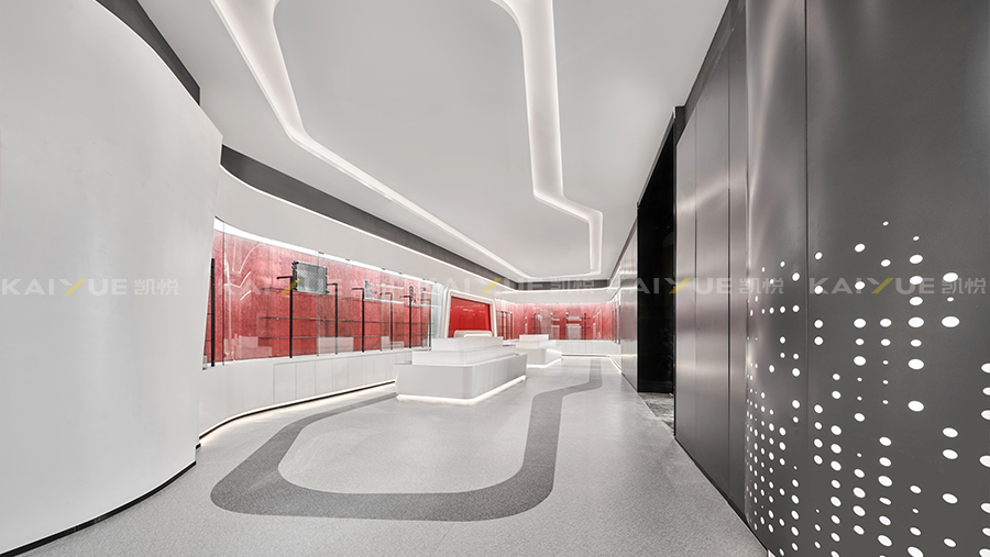 展厅装修完工实景